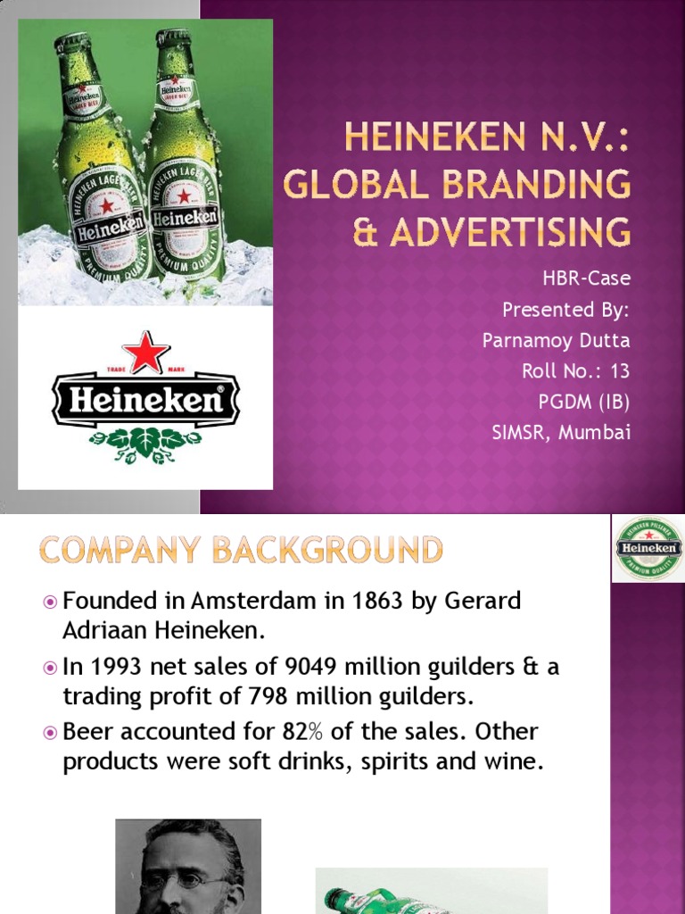 heineken n.v.global branding and advertising